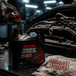 additif huile moteur danger versé dans moteur