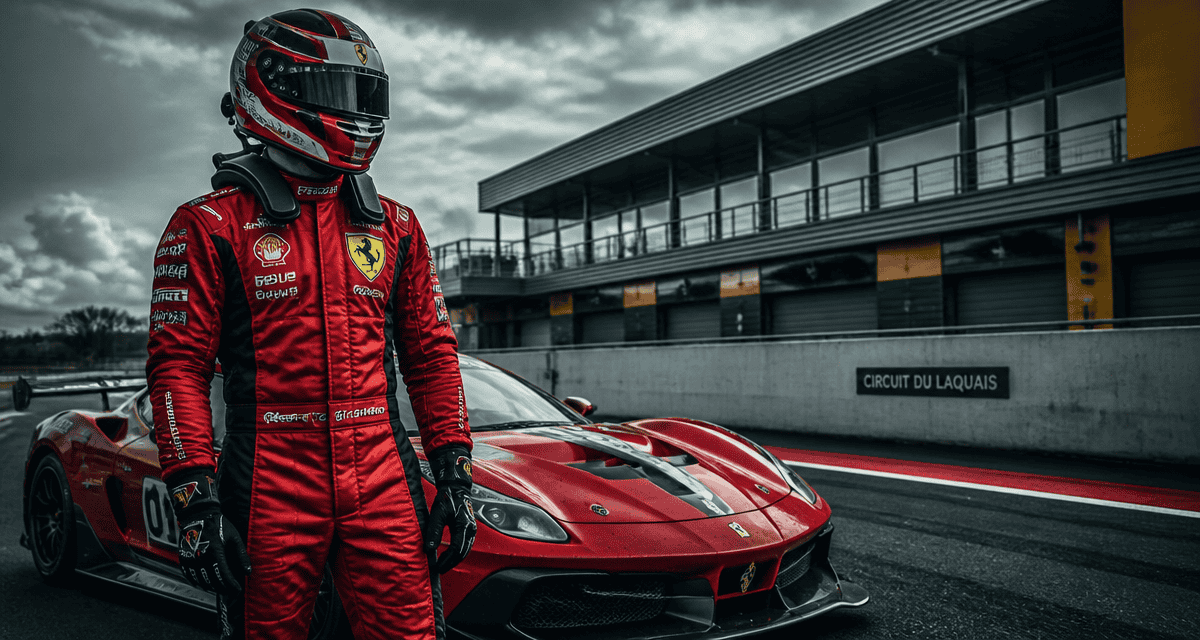 avis sur circuit du laquais pilote près Ferrari