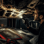 corrosion voiture châssis inspection garage