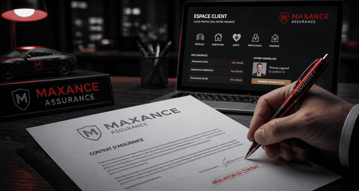 maxance assurance avis contrat papier et espace client