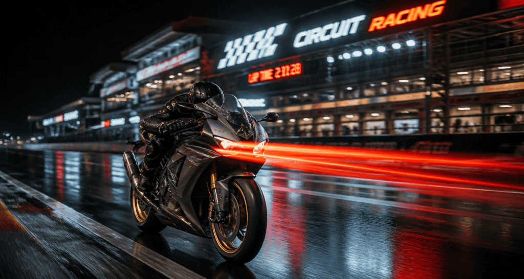 moto la plus rapide du monde vitesse nuit