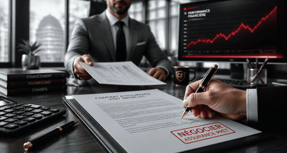 Negocier assurance pret, signature contrat assurance immobilier