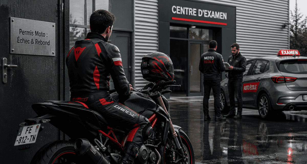 permis moto circulation raté candidat motard