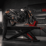 pont moto hydraulique atelier