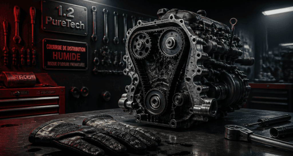 quel sont les moteur puretech éviter courroie usée
