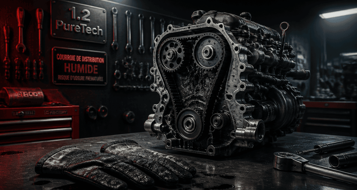quel sont les moteur puretech éviter courroie usée