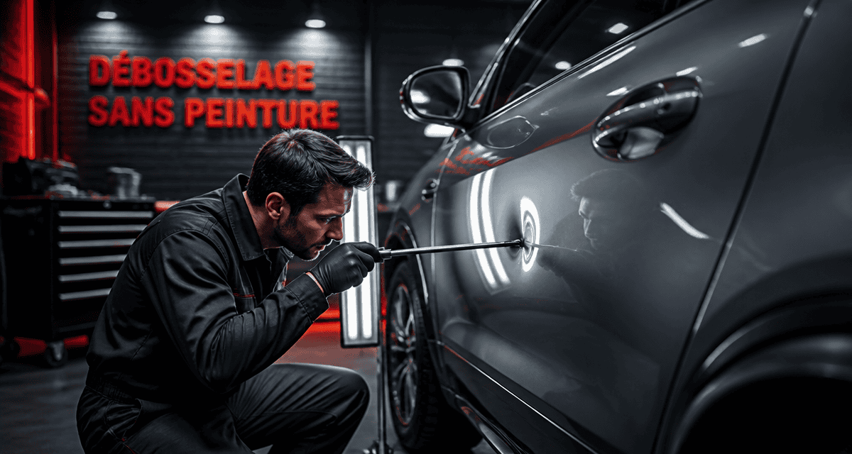 redresser carrosserie voiture atelier