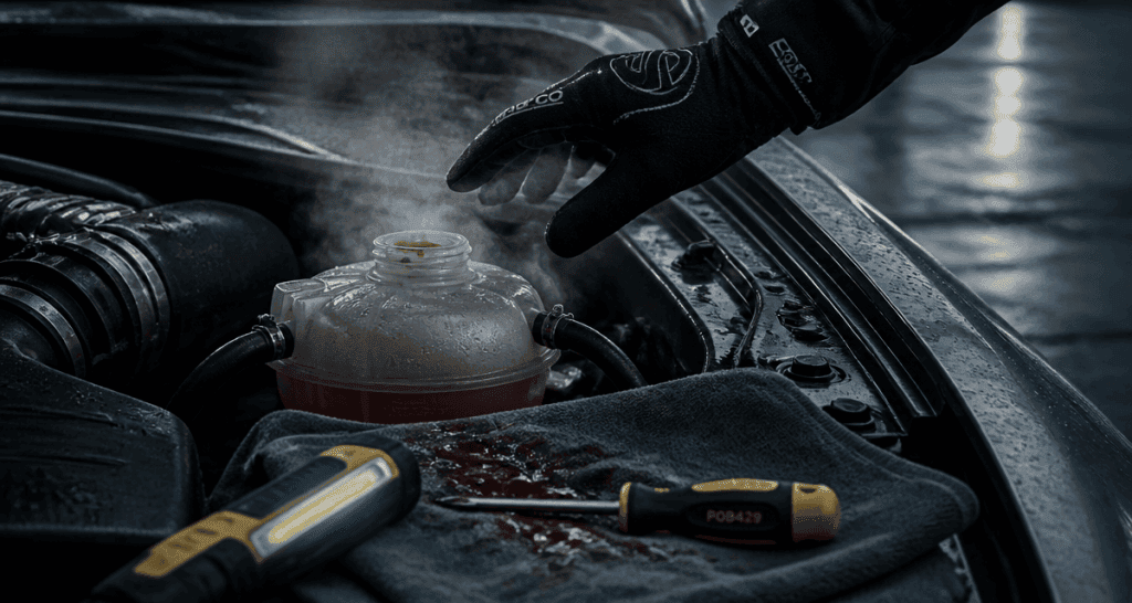 remplir liquide de refroidissement moteur chaud