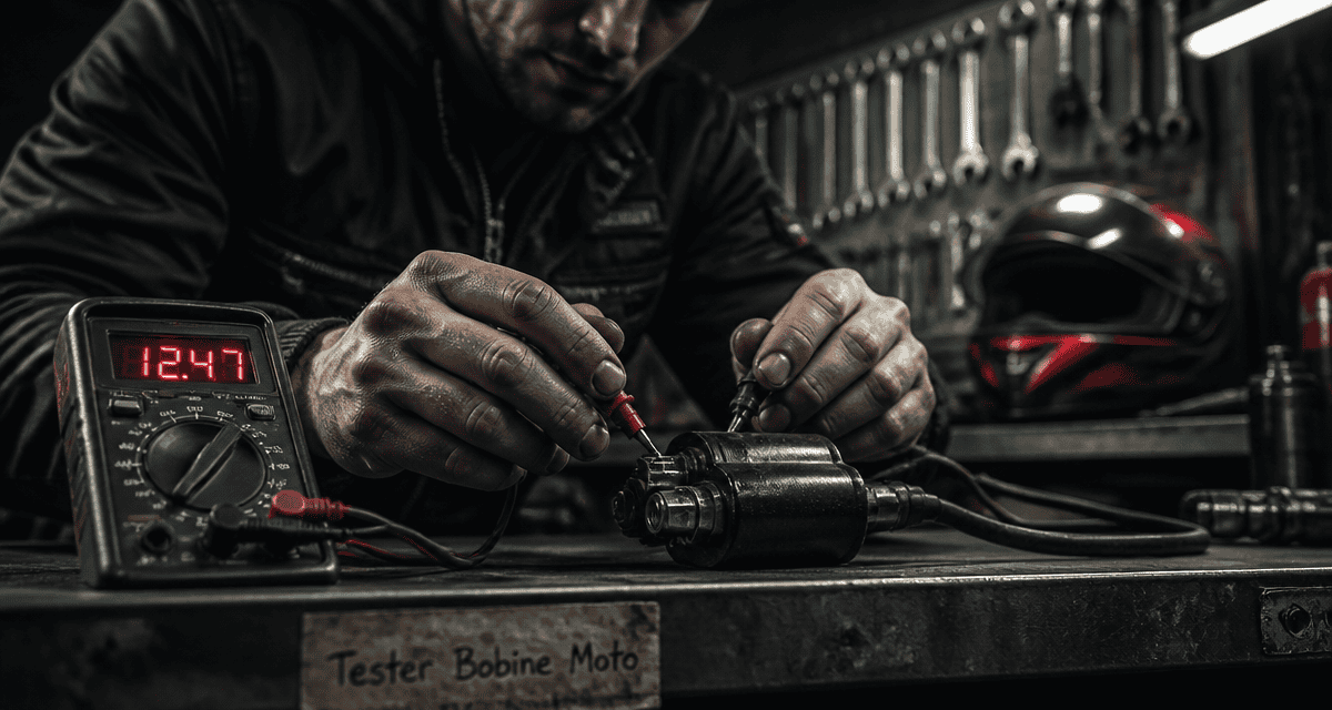 tester bobine allumage moto multimètre garage