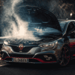 voiture qui fume sous le capot et odeur