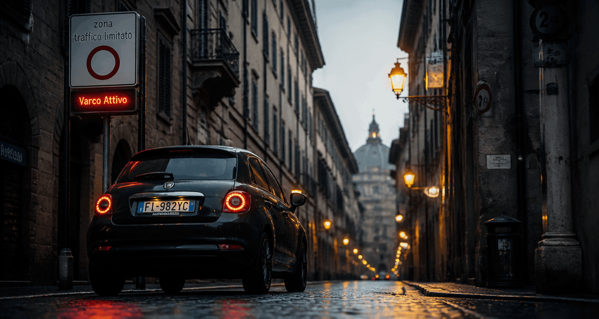 comment ne pas payer une amende en italie ztl voiture