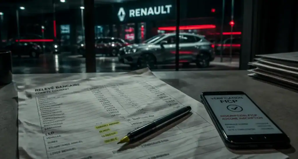 LLD Renault FICP : relevés bancaires et fichage