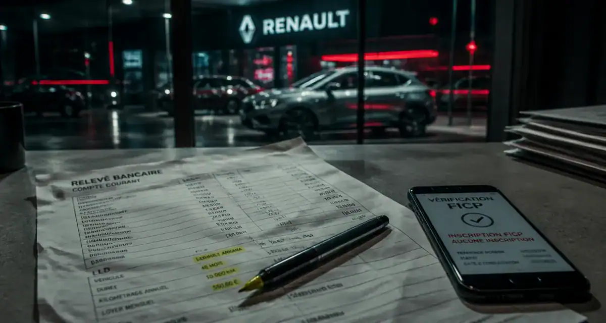 LLD Renault FICP : relevés bancaires et fichage