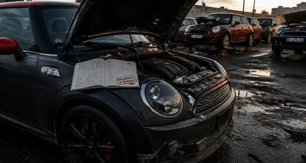 mini cooper modèle à éviter panne entretien parking