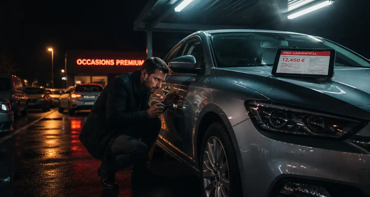 prix carvertical homme examine voiture parking