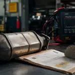 Rachat catalyseur : pot catalytique en atelier de recyclage