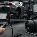 Best drives : valise de diagnostic auto en atelier, pneus et pont