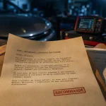 Lettre de réclamation concessionnaire automobile, preuves et délai de 8 jours