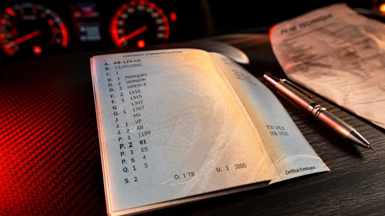 P2 sur carte grise : puissance nette maximale en kW