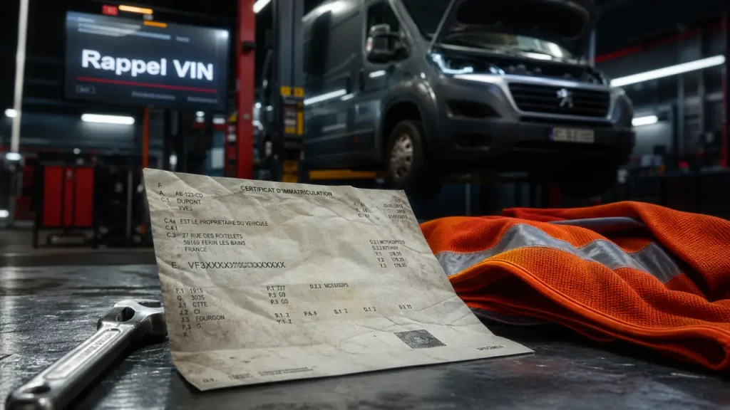 Rappel moteur stellantis : VIN fuite carburant sur utilitaires 3 683