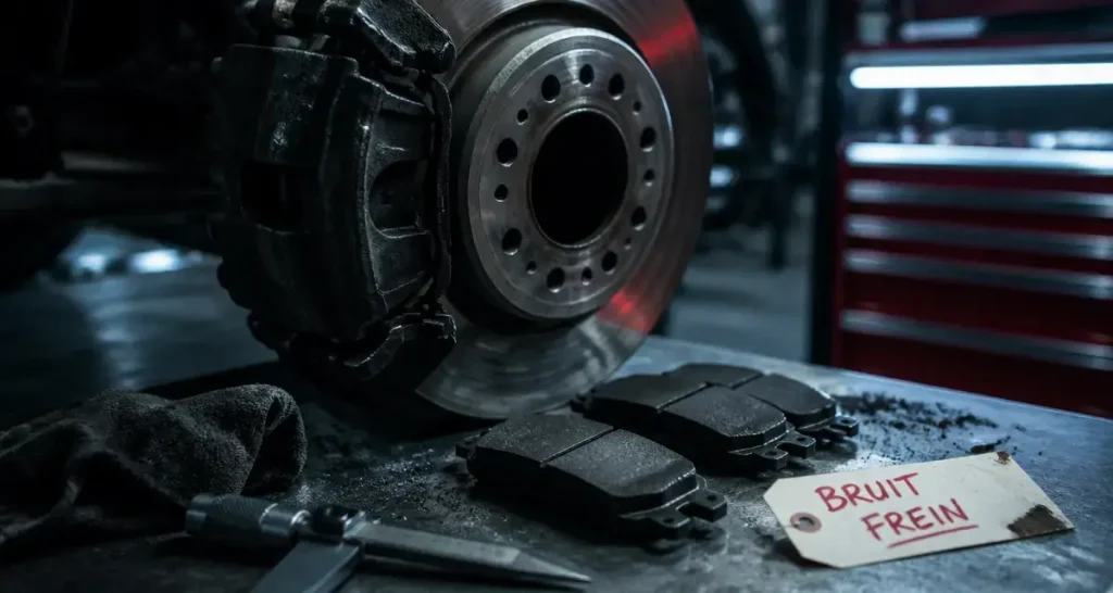 Bruit frein voiture : disque et étrier, cause encrassement ou urgence