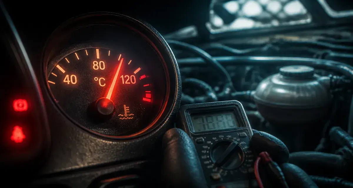 Aiguille temperature moteur monte et descend : diagnostic rapide