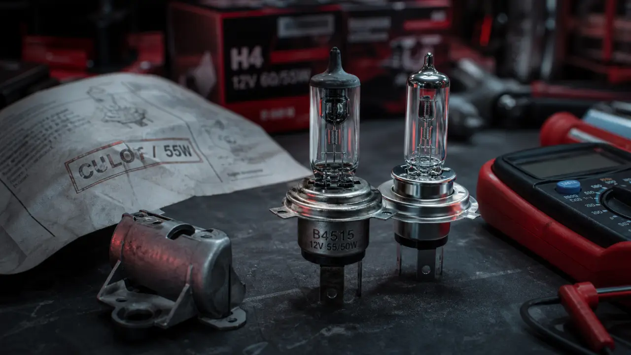 Ampoule voiture type : culot et technologie, anciennes et neuves