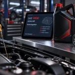 Huile pour essence : contrôle grade et homologation moteur en atelier