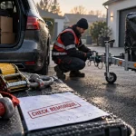 Location remorque particulier : attelage vérifié et sangles