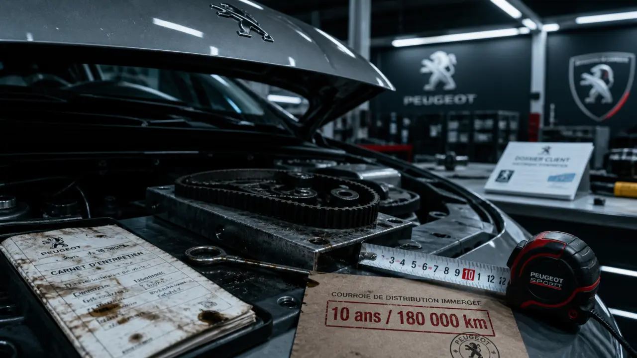 Peugeot garantie 10 ans : PureTech et 180 000 km, courroie de distribution