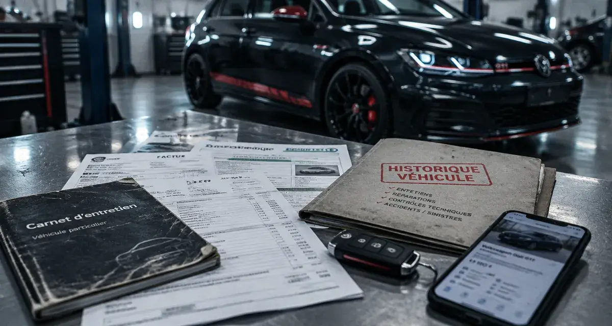 Bonne voiture occasion : historique, contrôle et budget sur table d’expertise