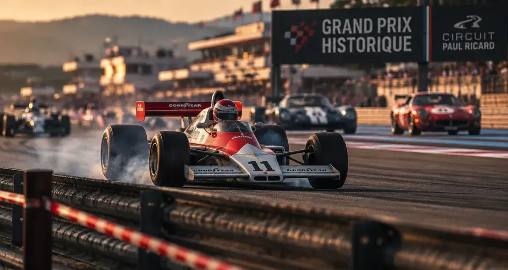 Grand prix historique castellet 2026 au Castellet : F1 historique sur la piste au Paul Ricard